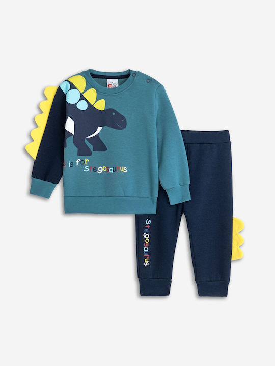 Funky Kids Sweatpants Set Blue