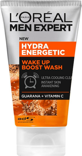 L'Oreal Paris Men Expert Hydra Energetic Gel Καθαρισμού Προσώπου 100ml