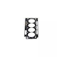 Set garnituri capac cilindru Peugeot 607 9d 9u 2.2 16v 2000 Prezent Corteco 415054p
