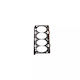 Set garnituri chiulasa Lancia Delta II 836 1.6 I 16v 836ao 1996-1999 Corteco 414705p