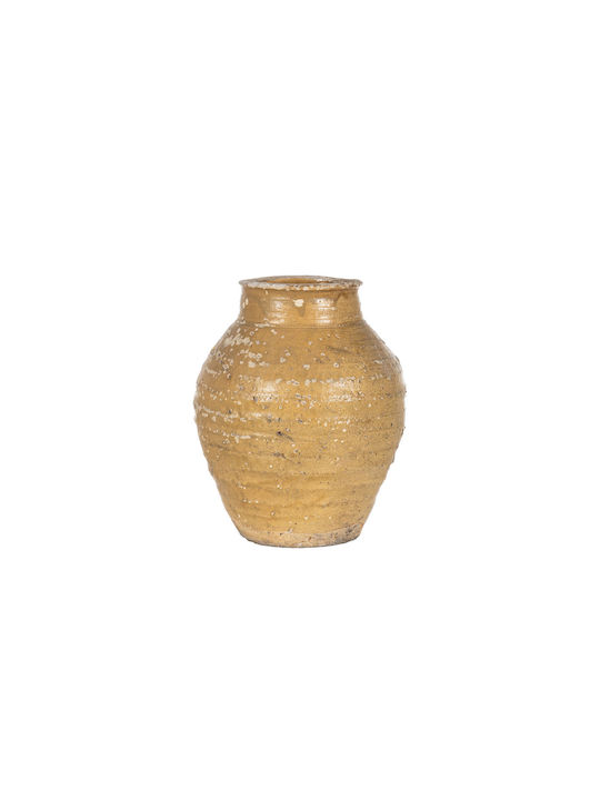 S Line Decorative Vase Beige 28cm