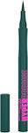 Maybelline Hyper Precise All Day 730 Wasserdicht Stift Eye Liner Jungle Green 9gr