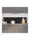 vidaXL Rectangular Glass Black Countertop 80x60cm 3315800 2 Pieces