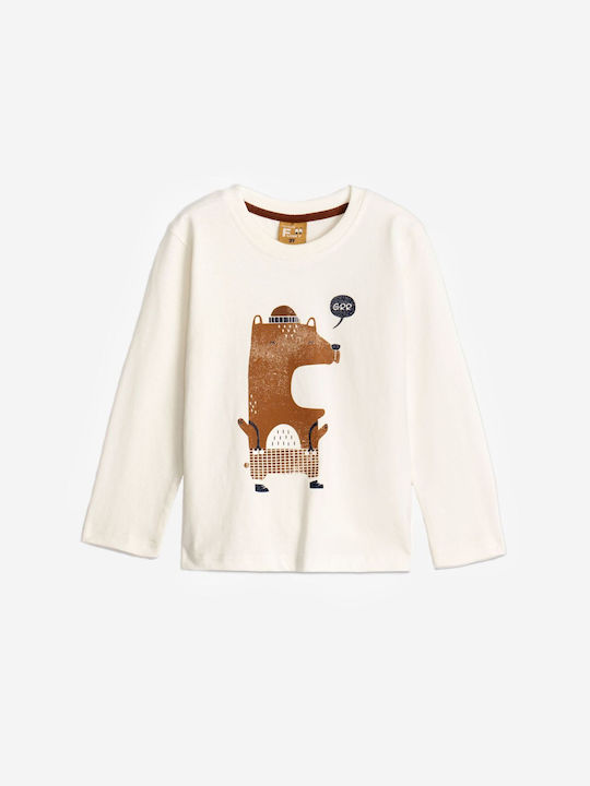 Funky Kids' Blouse Ecru