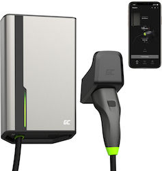 Green Cell Wandmontiert Dreiphasig Elektroauto-Ladestation 22kW mit Integriertes Kabel Typ 2 (EVGC021A2250)