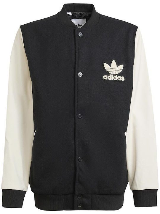 Kids' Sports Jacket Black Vrct