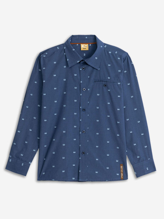 Funky Kids Shirt Blue