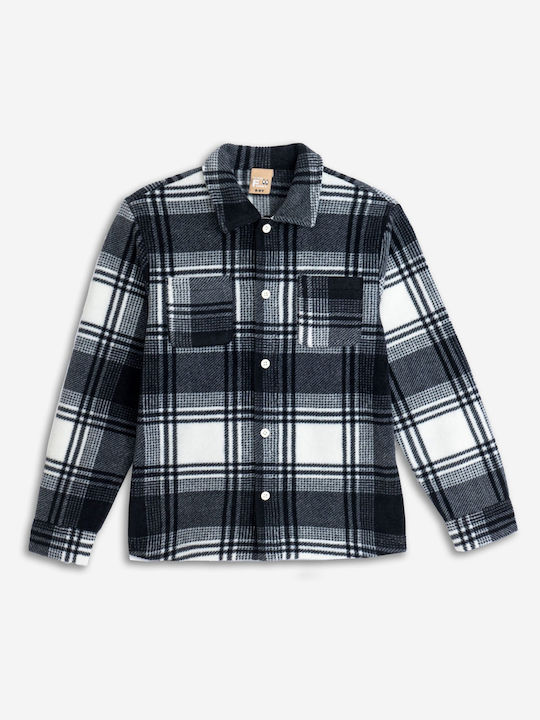 Funky Kids Checked Shirt Black