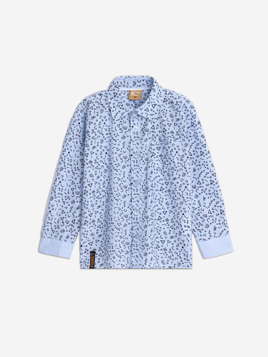 Funky Kids Shirt Light Blue