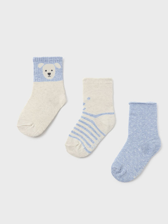 Mayoral Kids' Socks Blue 3 Pairs