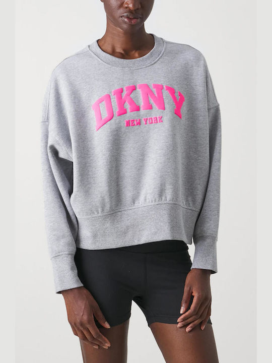 DKNY Γυναικείο Φούτερ Γκρι