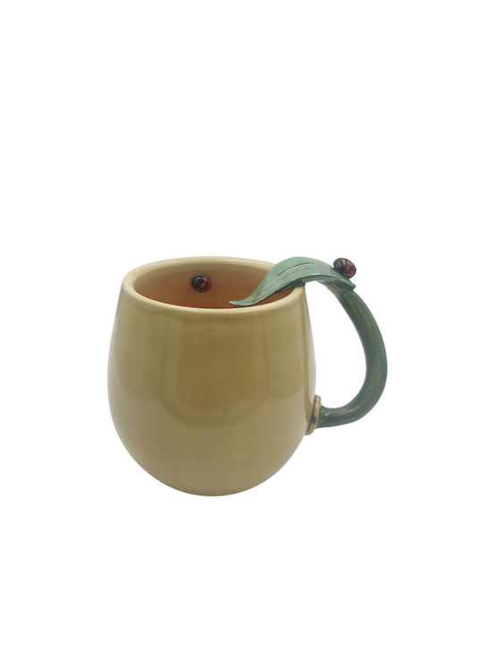 Cană Ceramică Verde 1buc