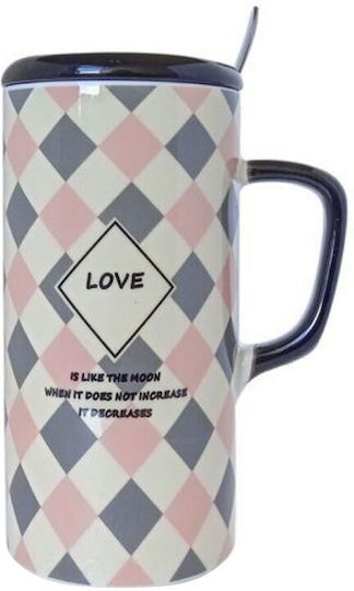 Etoile Love Cană Ceramică Multicoloră