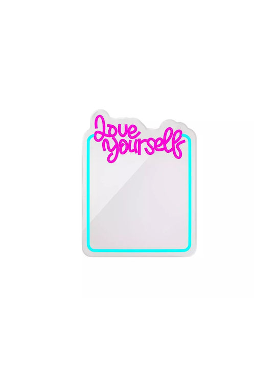 Forever Light Neon Διακοσμητικό Φωτιστικό LED Θερμό Λευκό Love 18εκ.