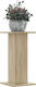 vidaXL Pflanzenständer Holz Beige 30cmx30cmx60c...