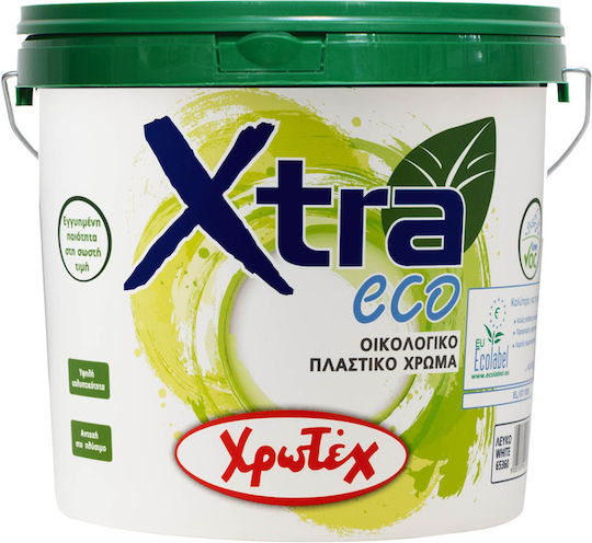 CHrotech Xtra Plastic Ecological Paint for Interior Use White 9lt