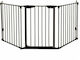 Dreambaby Security Door made of Metal in Black Color 200x74cm 1pcs