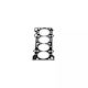 Set garnituri chiulasa Mazda Premacy Cp 1.9 1999-2005 Corteco 414267p