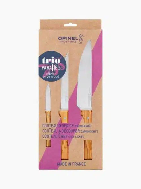 Opinel Knife Set from Stainless Steel