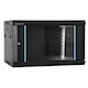 DateUp Montat pe perete Cabină Rack 22U 60x108.2x108.2cm Negru 04.022.0354