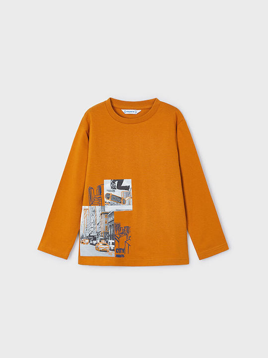 Mayoral Kids Sweater Long Sleeve CARROT