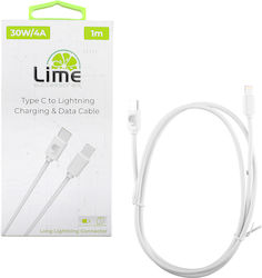Lime USB-C zu Lightning 30W 1m (LCL03)