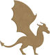 Δράκος Mdf 13 X 15cm