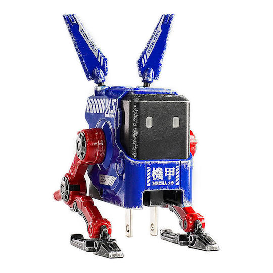 GravaStar Βάση Φόρτισης GaN με Θύρα USB-A και 2 Θύρες USB-C 65W Power Delivery War-Damaged Blaze Blue (Alpha65)