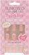 Falsche Nägel Set Sonnengeküsstes French Pink 24 Stück Kleber inklusive