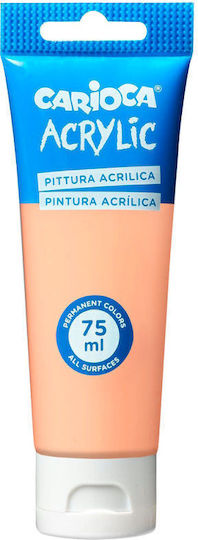 Carioca Ακρυλικό Χρώμα Ζωγραφικής Salmon Pink 75ml