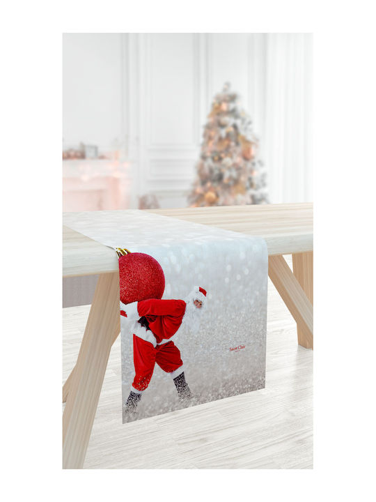 Saint Clair 2022 Ornament de Crăciun Față de masă Cărpă M40xL160cm 1buc