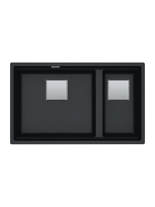 Franke Kubus 2 Kng 120 Υποκαθήμενος Νεροχύτης α...