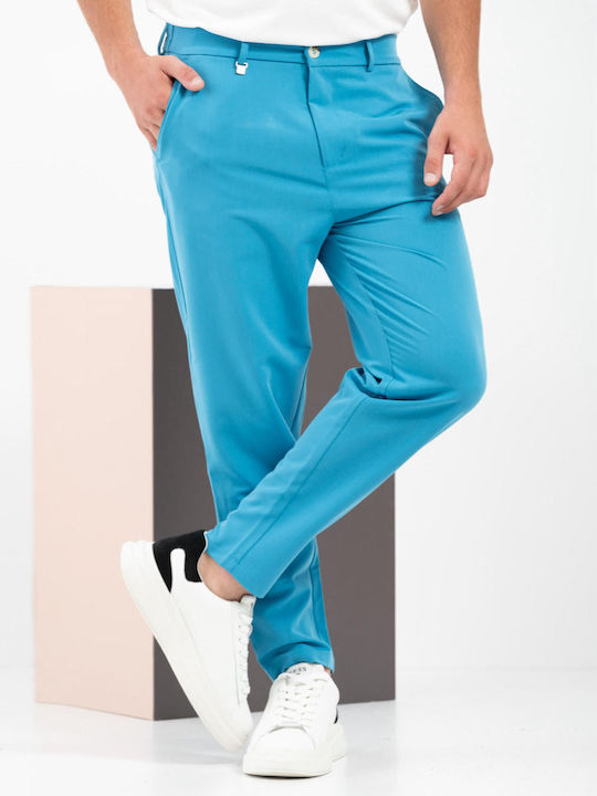 Vittorio Artist Men's Trousers Light Blue