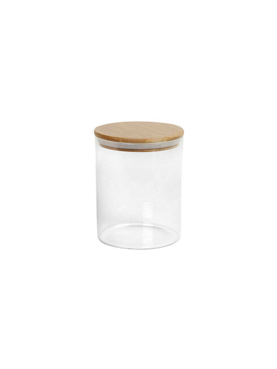 Set 1pcs Jars General Use with Lid Glass 550ml