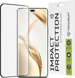 Techsuit Full Face Tempered Glass Μαύρο (Honor 200 Pro)