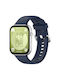 Midnight Armband Silikon Blau (Huawei Watch Fit 3 - Huawei Uhr Fit 3)