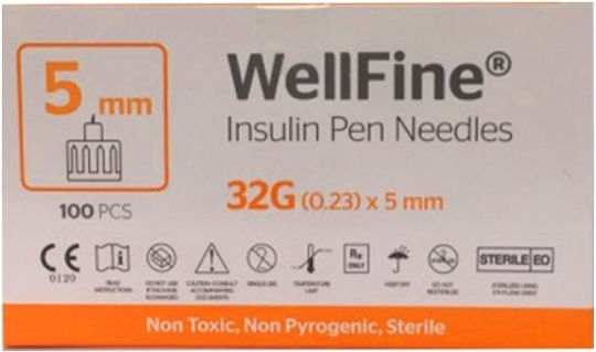 Ambitas Wellfine Insulin Needles 32G 3ml 100pcs