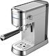 Blitzhome Μηχανή Espresso 1450W Πίεσης 15bar Γκρι
