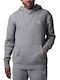 Fleece Kids Sweatshirt with Hood and Pockets Gray