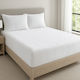 Linea Home Schutzauflage Halb-Doppel Weiß 120x200+28cm