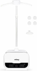 Wëasy Ατμοκαθαριστής Ρούχων Δαπέδου 1200W Λευκός Wëasy Ατμοκαθαριστής Ρούχων Δαπέδου 1200W Λευκός