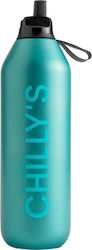 Chilly's Series 2 Flip Bottle Thermos Stainless...