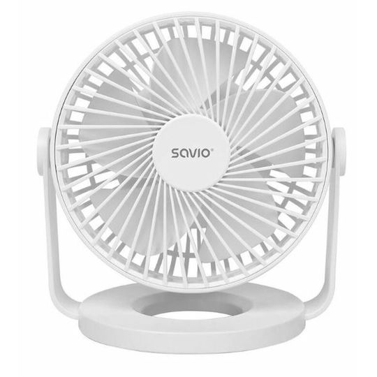 Savio Ad-01 USB Ventilator / Elektrischer 5W Weiß