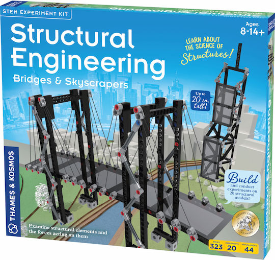 Kosmos Jucărie de Construcție Structural Engineering Kit pentru Copii 14++ Ani