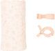 All4Ella Clips Καροτσιού Sweet Blush On White