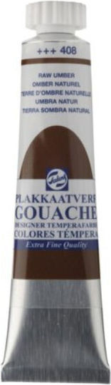 Royal Talens Extra Fine Τέμπερα Ζωγραφικής Raw Umber 408 σε Σωληνάριο 20ml