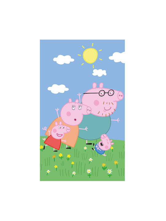 Kindergarten Handtuch Ein Kind 30x50 Peppa Pig Familie
