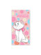 Baumwollhandtuch 70x140 Marie Katze Rosa