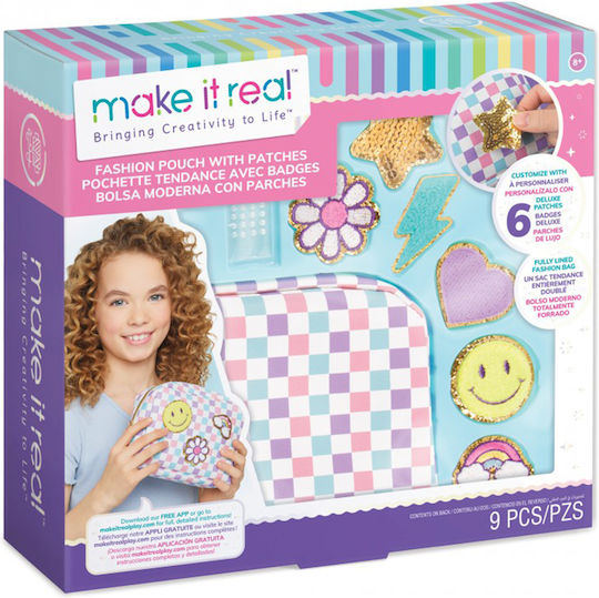 Make It Real Children's Craft Fashion Bag Patches for Children 8+ years old Years
