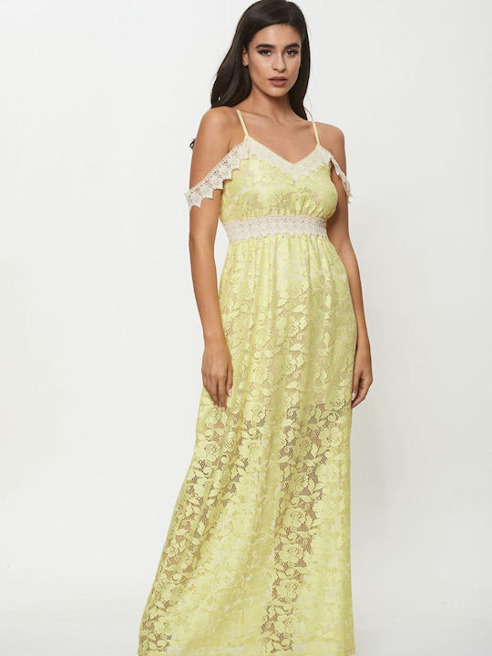 Zirgon Maxi Dress Yellow